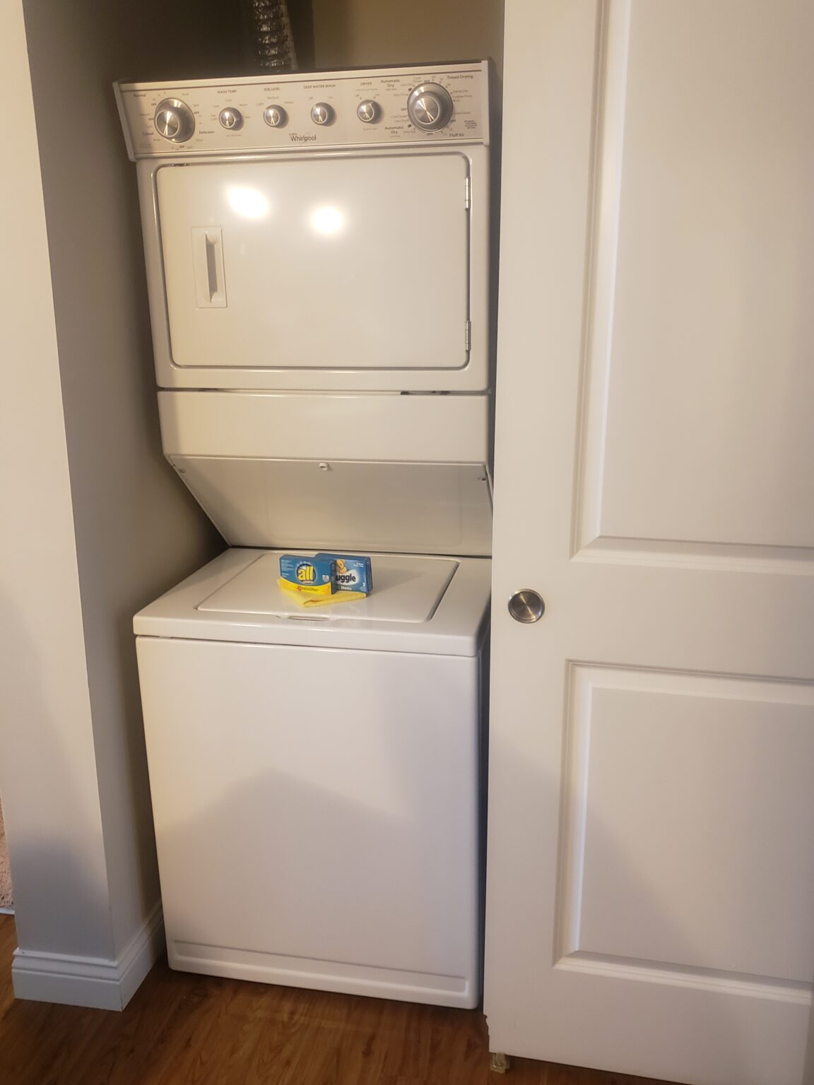washer and dryer