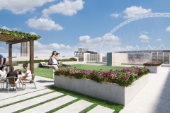 thumbs 18 roof terrace wembley park 3 bed