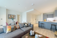 thumbs 3 living area with kitchen wembley park 3 bed