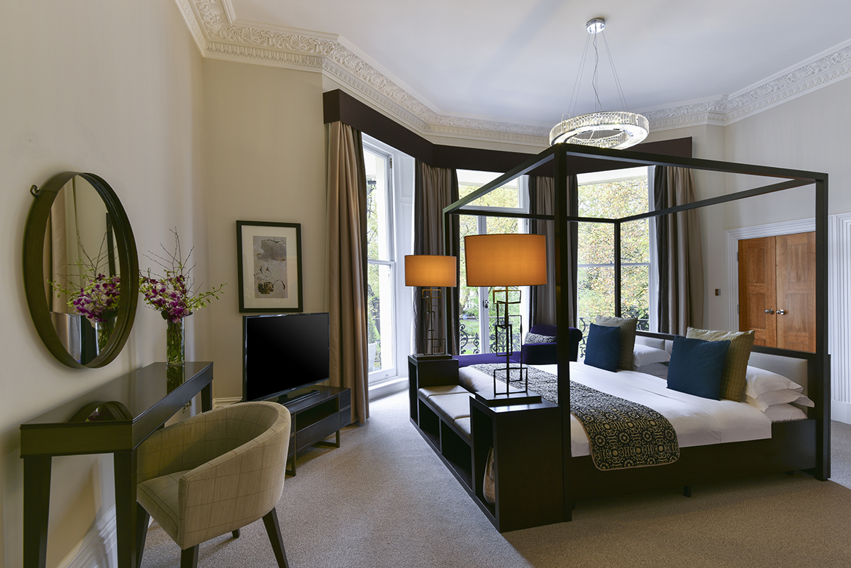 fraser suites kensington, london room detail three bedroom executive bedroom