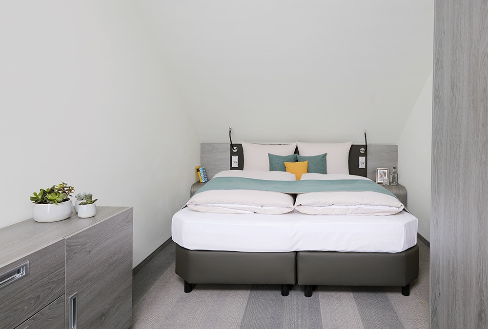 living hotel apartments johann wolfgang frankfurt bett