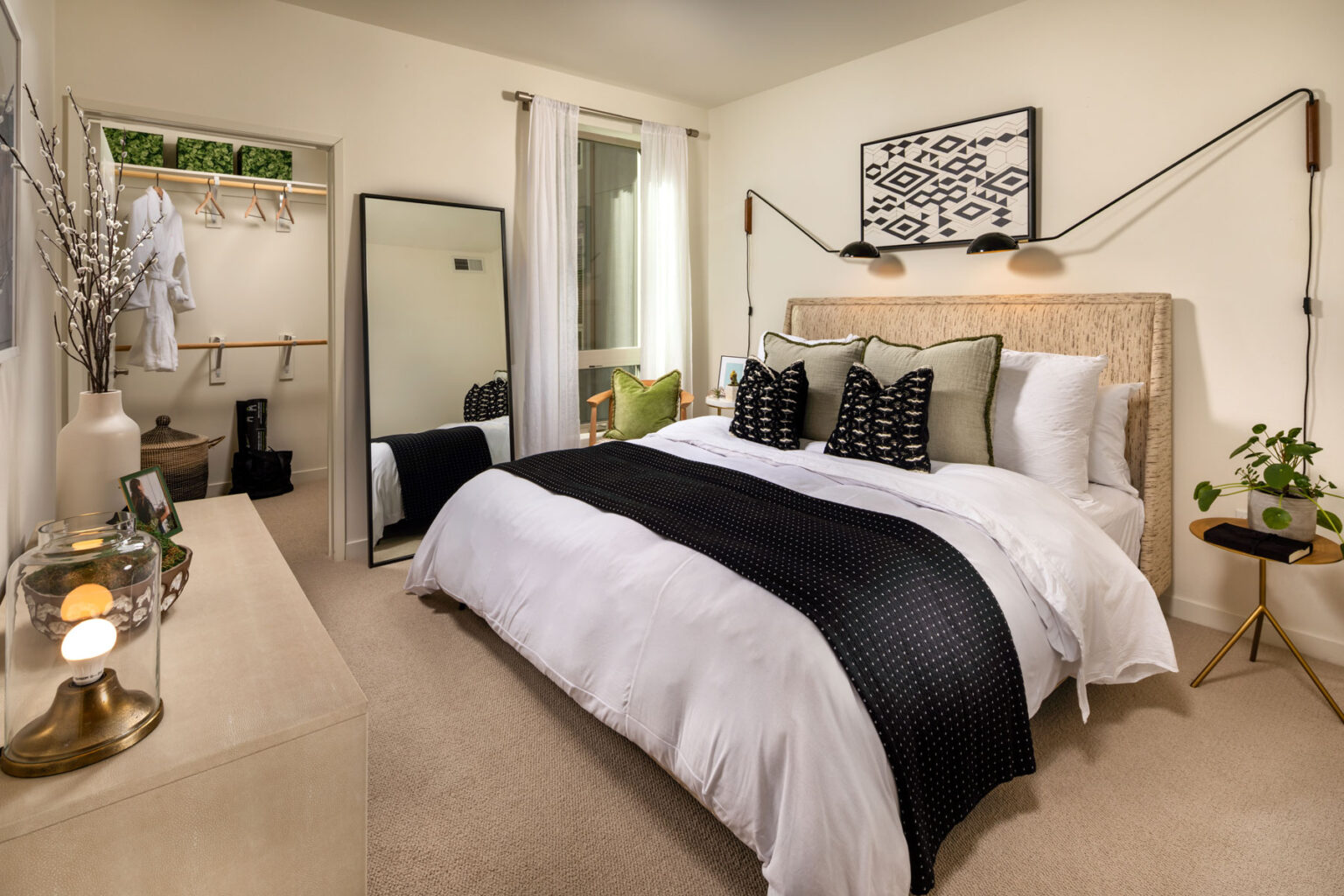 gs one paseo one bedroom master bed (1)
