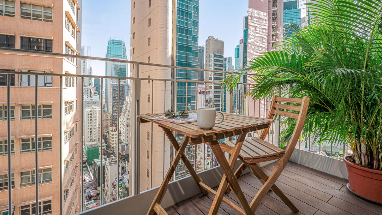 one bedroom with balcony balcony