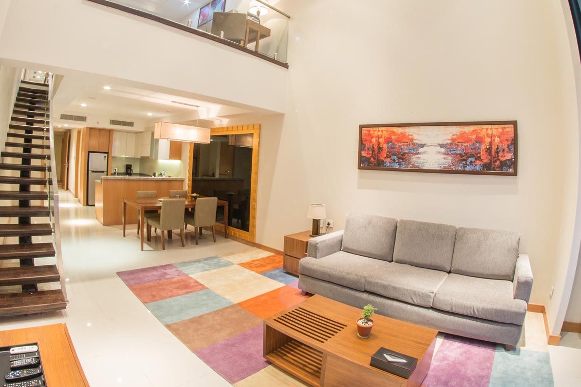 one bedroom duplex apartment 1